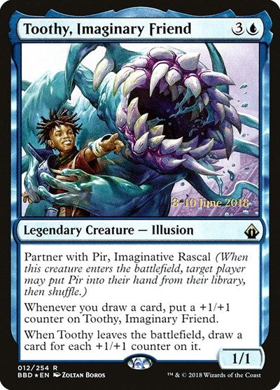 Toothy, Imaginary Friend (Promos: Launch Party and Release Event) Near Mint Foil