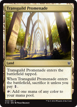 Transguild Promenade (Commander 2016 Edition) Medium Play