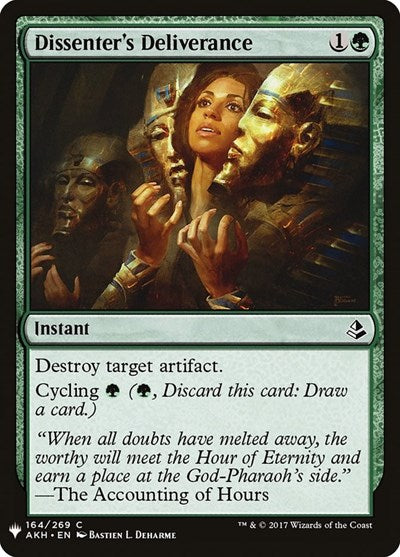 Dissenter's Deliverance (Mystery Booster) Near Mint