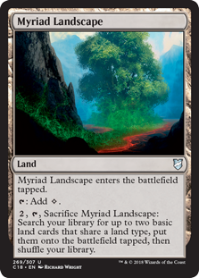 Myriad Landscape (Commander 2018) Medium Play