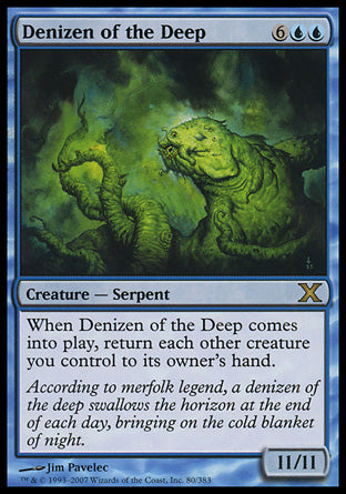 Denizen of the Deep (10th Edition) Light Play