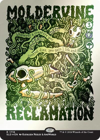 Moldervine Reclamation (Rainbow Foil) (Secret Lair) Near Mint Foil