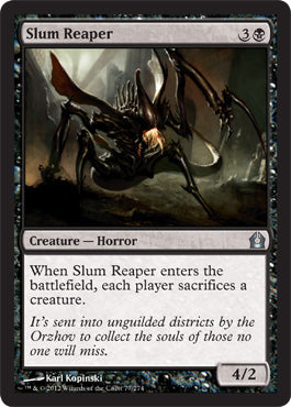 Slum Reaper (Return to Ravnica) Medium Play
