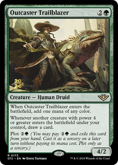 Outcaster Trailblazer (Promos: Prerelease Cards) Near Mint Foil