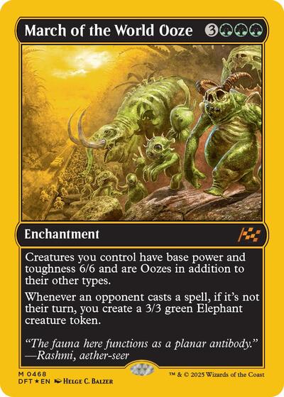 March of the World Ooze First Place Foil|0|0|0.00