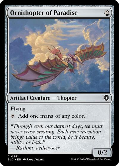 Ornithopter of Paradise|0|0|0.00