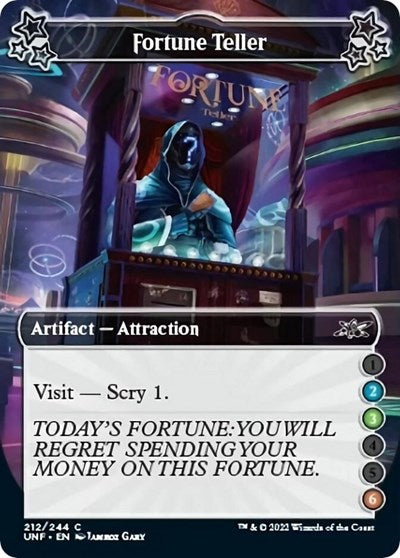 Fortune Teller (2-3-6) (Unfinity) Near Mint Foil