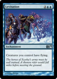Levitation (Magic 2010 Core Set) Medium Play Foil
