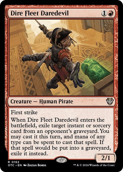 Dire Fleet Daredevil (Commander: Outlaws of Thunder Junction) Light Play