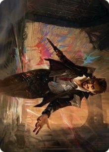 Anhelo, the Painter Art Card (Art Series: Streets of New Capenna) Near Mint