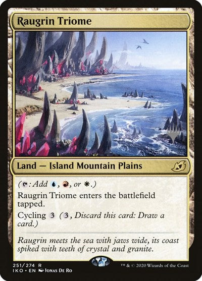 Raugrin Triome (Promo Pack: Ikoria) Light Play