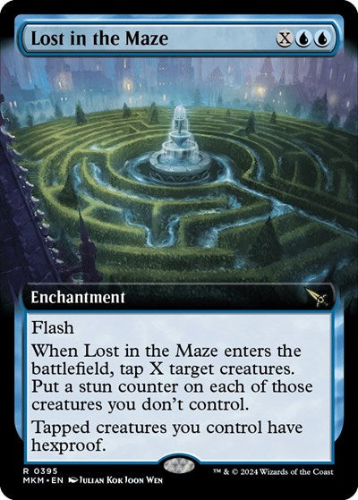 Lost in the Maze (Extended Art) (Murders at Karlov Manor) Near Mint Foil
