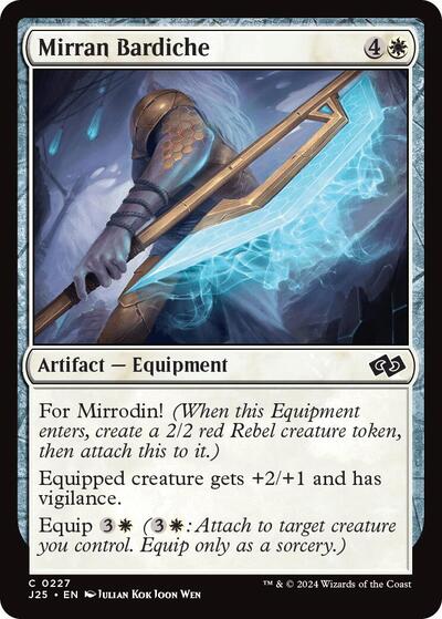 Mirran Bardiche (Foundations Jumpstart) Medium Play