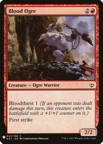 Blood Ogre (Mystery Booster) Light Play