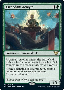 Ascendant Acolyte (Commander: Kamigawa: Neon Dynasty) Near Mint