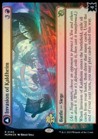 Invasion of Kaldheim (Promos: Prerelease Cards) Light Play Foil