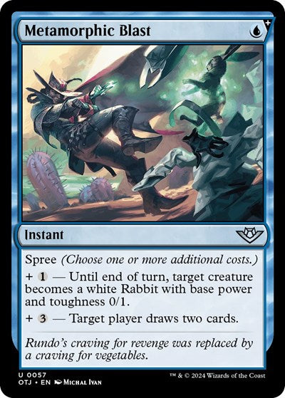 Metamorphic Blast (Outlaws of Thunder Junction) Medium Play