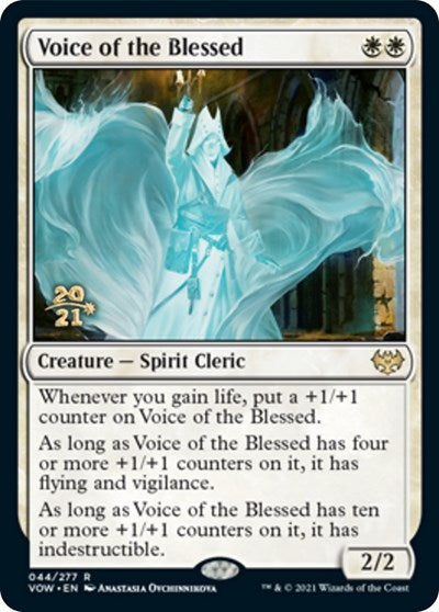 Voice of the Blessed (Promos: Prerelease Cards) Medium Play Foil