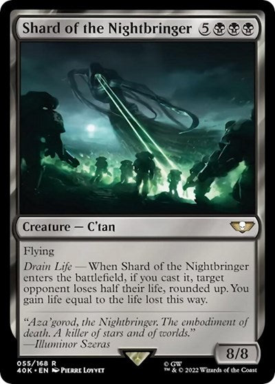 Shard of the Nightbringer (Universes Beyond: Warhammer 40K) Near Mint
