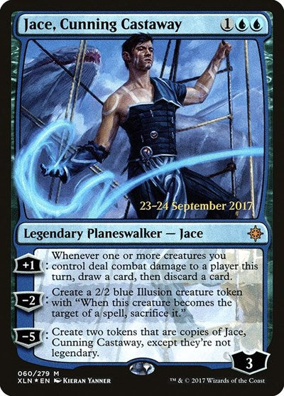 Jace, Cunning Castaway (Promos: Prerelease Cards) Near Mint Foil