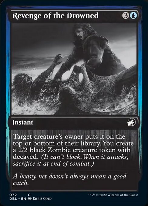Revenge of the Drowned (Innistrad: Double Feature) Light Play