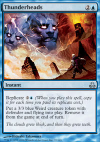 Thunderheads (Guildpact) Medium Play Foil