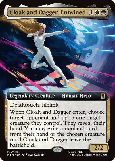 Cloak and Dagger, Entwined (Extended Art) (Marvel Super Heroes) Near Mint