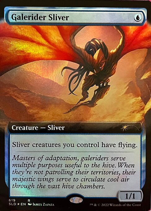 Galerider Sliver (Extended Art) (Secret Lair) Near Mint Foil