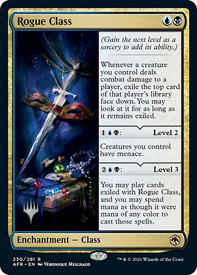 Rogue Class (Promo Pack: Adventures in the Forgotten Realms) Near Mint Foil