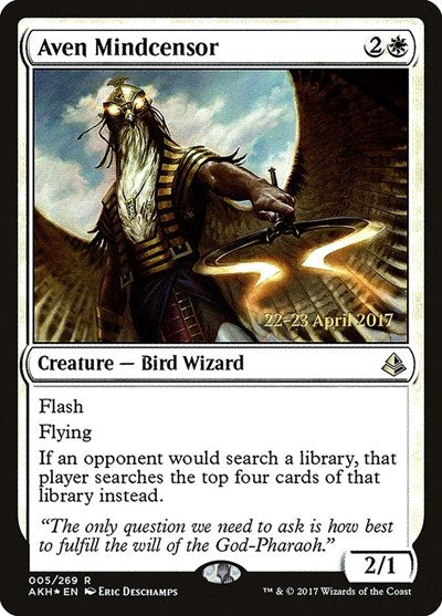 Aven Mindcensor (Promos: Prerelease Cards) Near Mint Foil