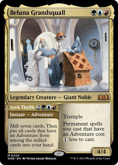Beluna Grandsquall (Promo Pack: Wilds of Eldraine) Near Mint