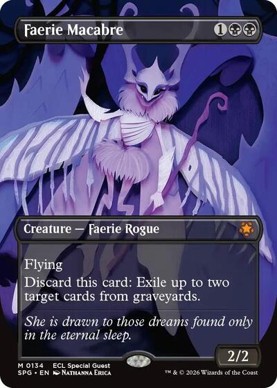 Faerie Macabre (Borderless) (Special Guests) Near Mint