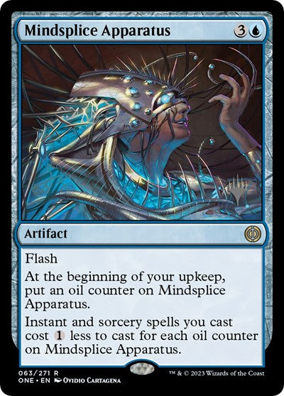 Mindsplice Apparatus (Promo Pack: Phyrexia: All Will Be One) Light Play Foil