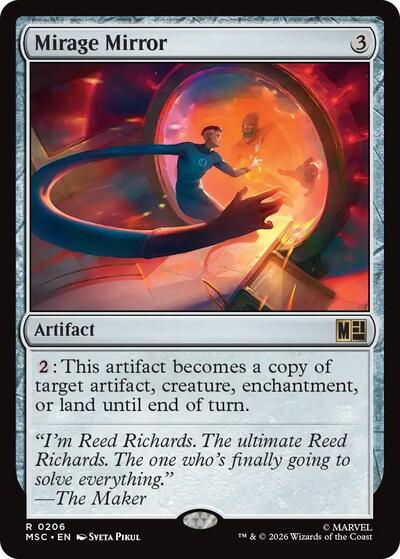 Mirage Mirror (Surge Foil) (Commander: Marvel Super Heroes) Near Mint Foil