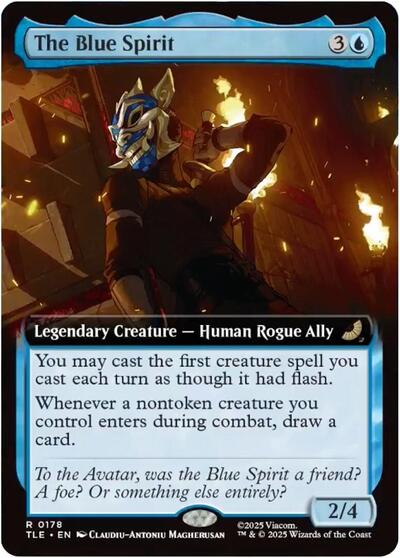 The Blue Spirit (Extended Art) (Avatar: The Last Airbender: Eternal-Legal) Near Mint