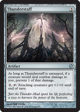 Thunderstaff (Commander 2013 Edition) Medium Play