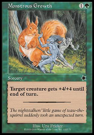 Monstrous Growth (Starter 1999) Medium Play