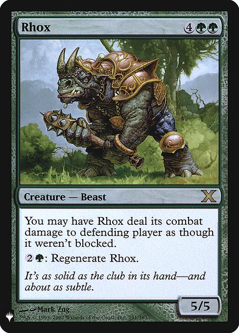 Rhox (Mystery Booster Retail Edition Foils) Medium Play Foil