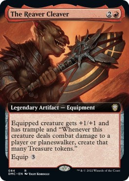 The Reaver Cleaver (Extended Art) (Commander: Dominaria United) Light Play