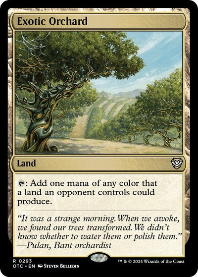 Exotic Orchard (Commander: Outlaws of Thunder Junction) Near Mint