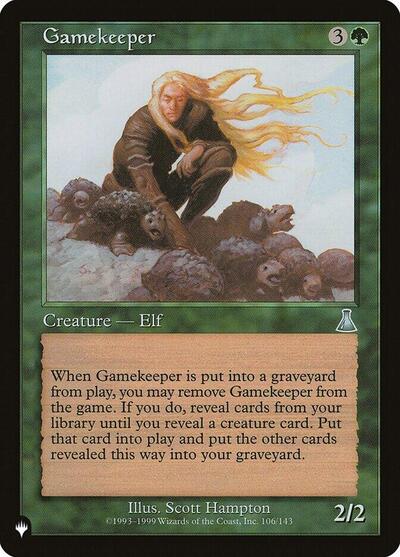 Gamekeeper (The List) Light Play