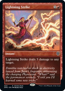 Lightning Strike (Promo Pack: Dominaria United) Light Play Foil