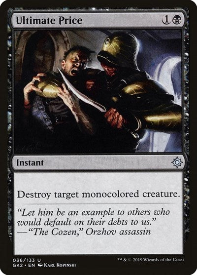 Ultimate Price (Ravnica Allegiance: Guild Kits) Light Play