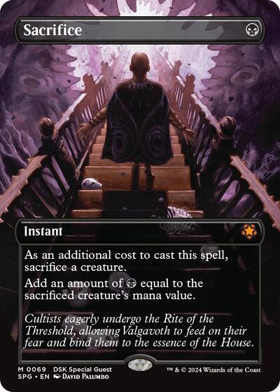 Sacrifice Borderless|0|0|0.00