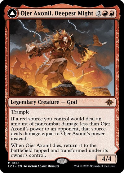Ojer Axonil, Deepest Might (The Lost Caverns of Ixalan) Medium Play