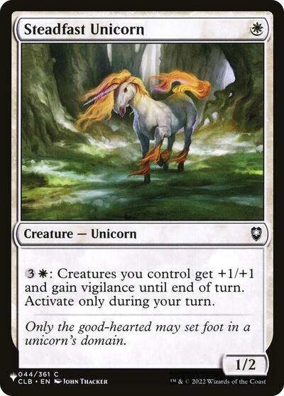 Steadfast Unicorn|0|0|0.00