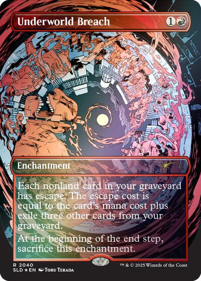 Underworld Breach (2040) (Rainbow Foil) (Secret Lair) Near Mint Foil