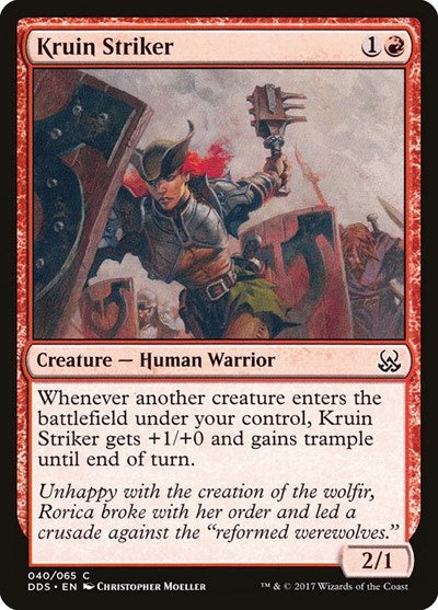 Kruin Striker (Duel Decks: Mind vs Might) Medium Play