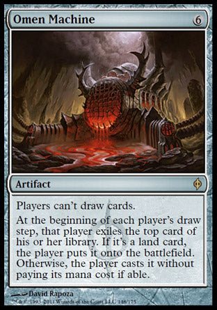 Omen Machine (New Phyrexia) Heavy Play