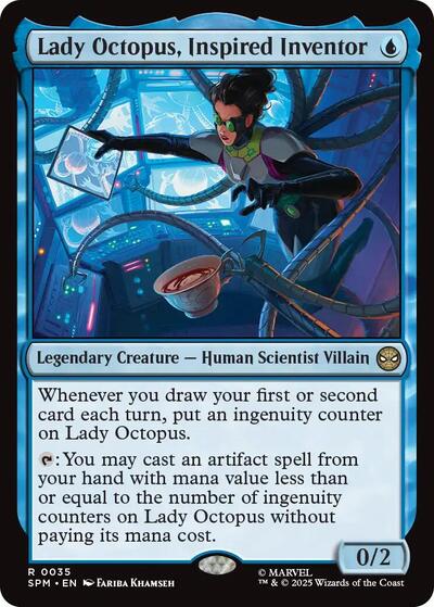 Lady Octopus Inspired Inventor|2|0|0.00